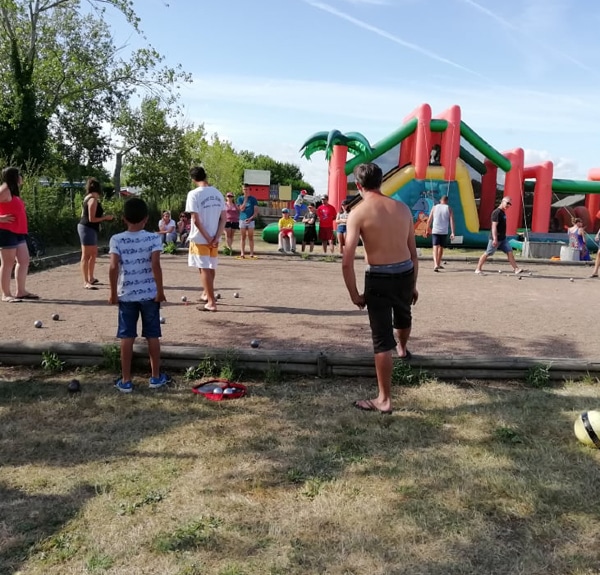 pétanque camping de moricq