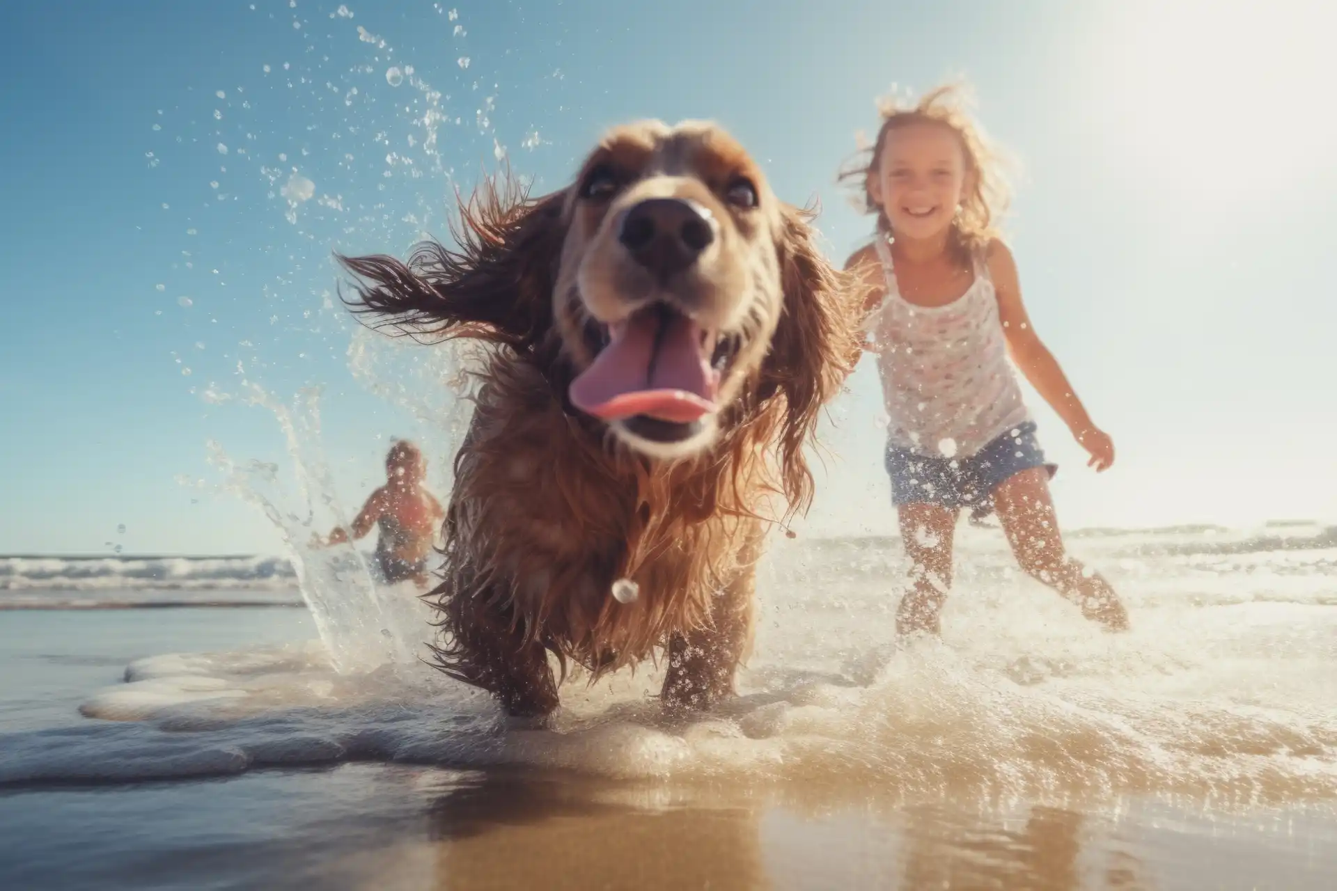 Plage de Vendée autorisée aux chiens tenus en laisse